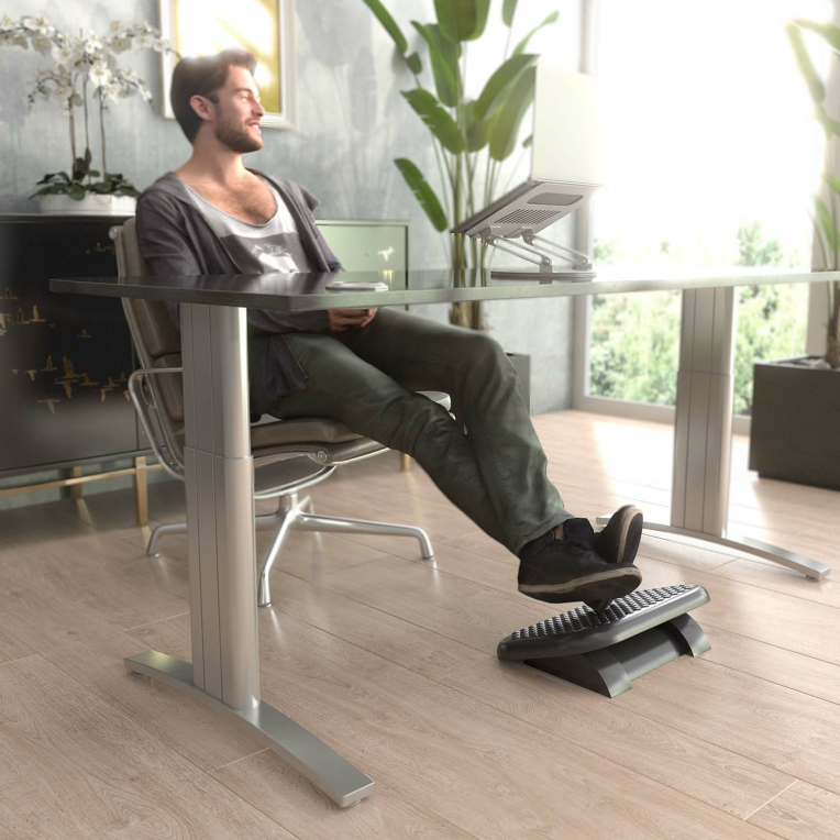 REPOSAPIES AISENS INCLINABLE NEGRO - detalle