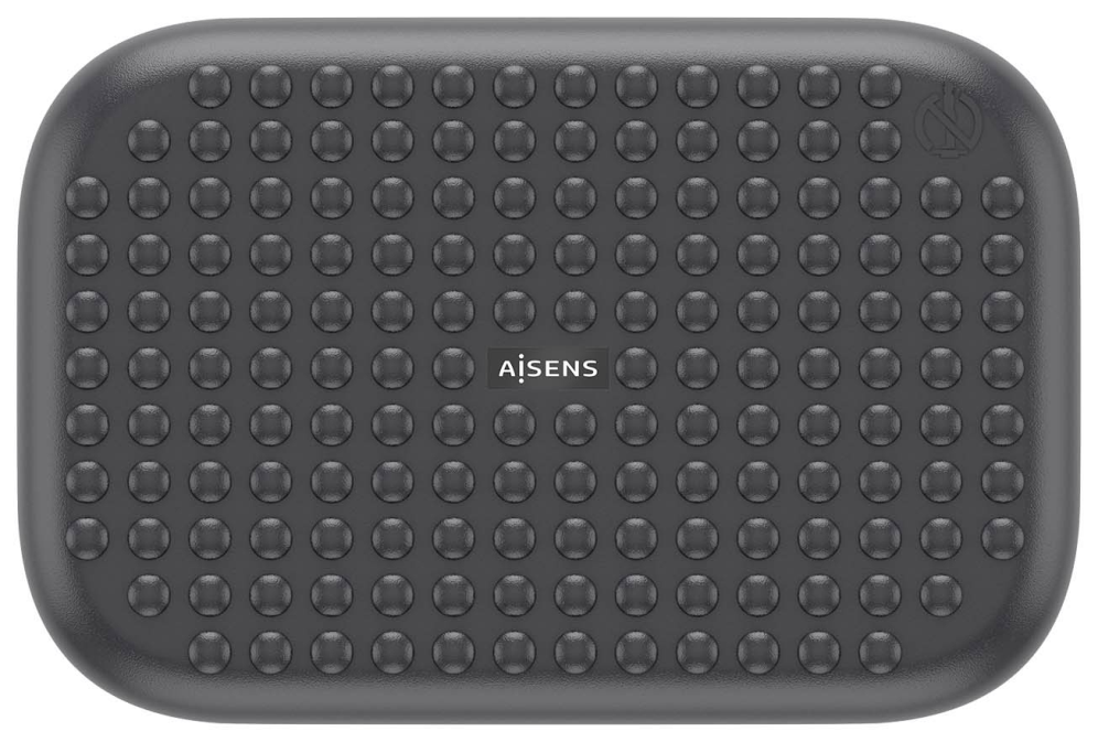 REPOSAPIES AISENS INCLINABLE NEGRO - detalle