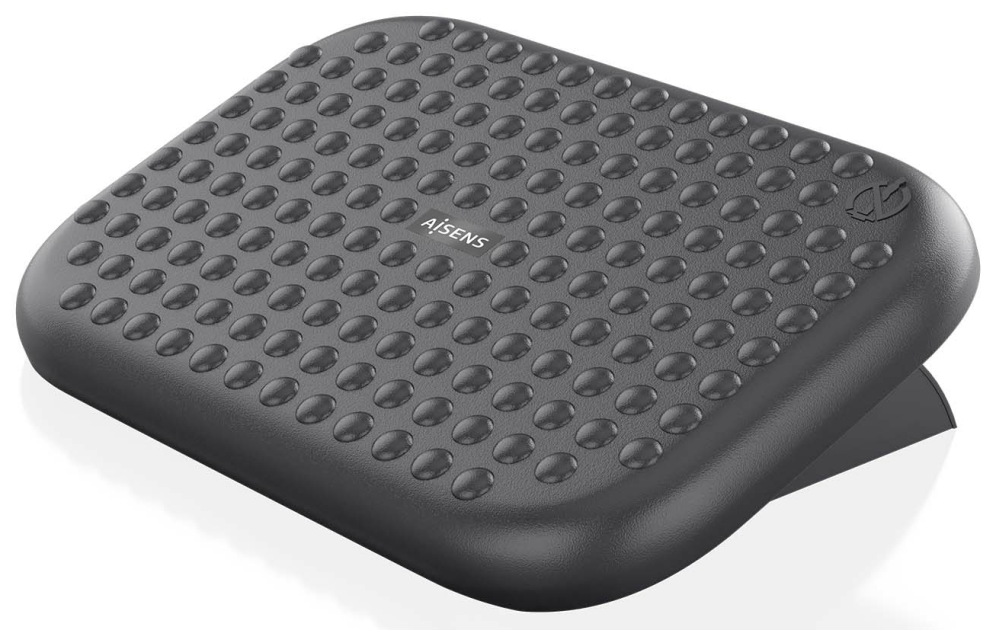 REPOSAPIES AISENS INCLINABLE NEGRO - detalle