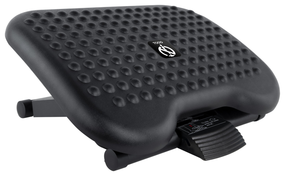 REPOSAPIES AJUSTABLE CONFORT TOOQ NEGRO