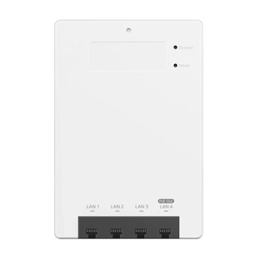 Reyee RG-RAP62-Wall AP AX3000 WiFi6 MIMO 2x2 4xGbE - detalle