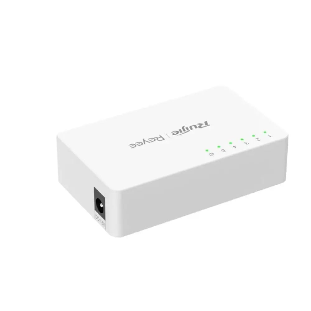 Reyee Unmanaged Switch 5xGb RJ45 Plastic Case - detalle