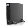 Sistema UPS Riello VSD 1100, línea interactiva de 1.1 kVA y 8 salidas AC para alimentación ininterrumpida.