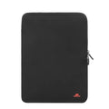 Funda vertical RIVACASE 5223 Antishock para portátil de 14 pulgadas en color negro, protección contra golpes y golpes.