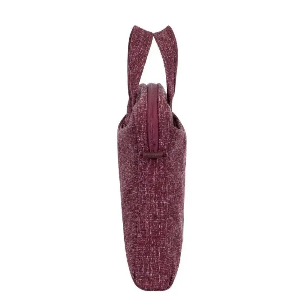 Maletín RIVACASE 7921 Burgundy Anvik para portátil de 14 pulgadas, bolso de transporte en color rojo con diseño resistente