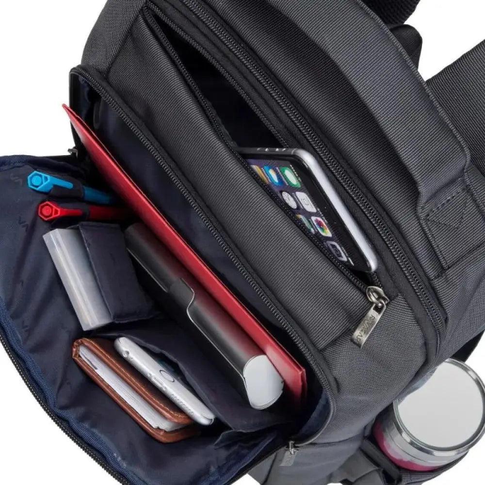 RIVACASE 8262 Mochila Central 15.6 Negra - detalle