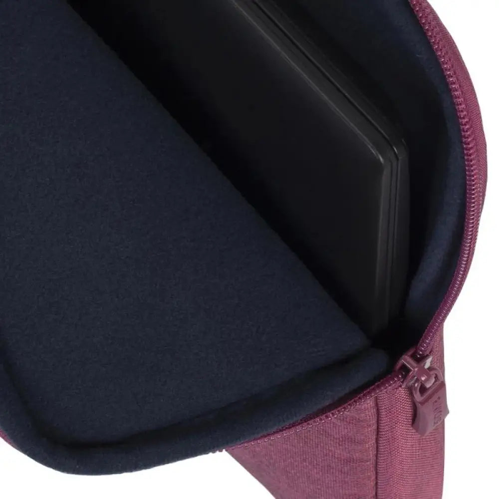 RIVACASE Funda 7704 Suzuka ECO rojo 13-14" - detalle