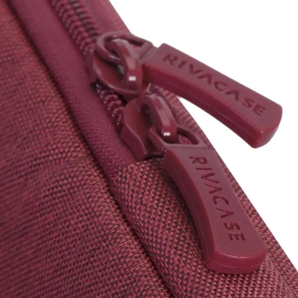 RIVACASE Funda 7704 Suzuka ECO rojo 13-14" - detalle