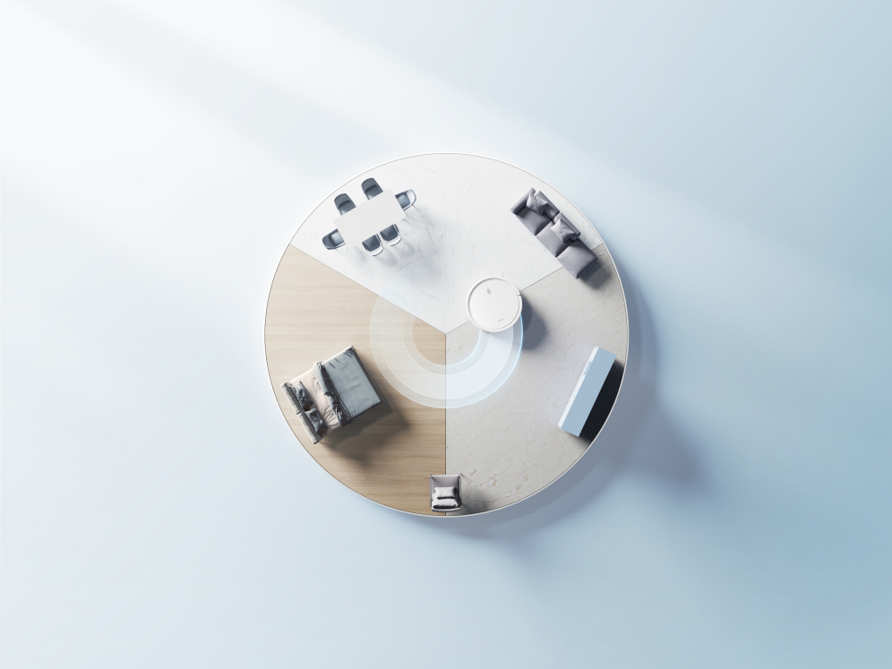 ROBOT ASPIRADOR XIOAMI ROBOT VACUUM E10 WHITE - detalle