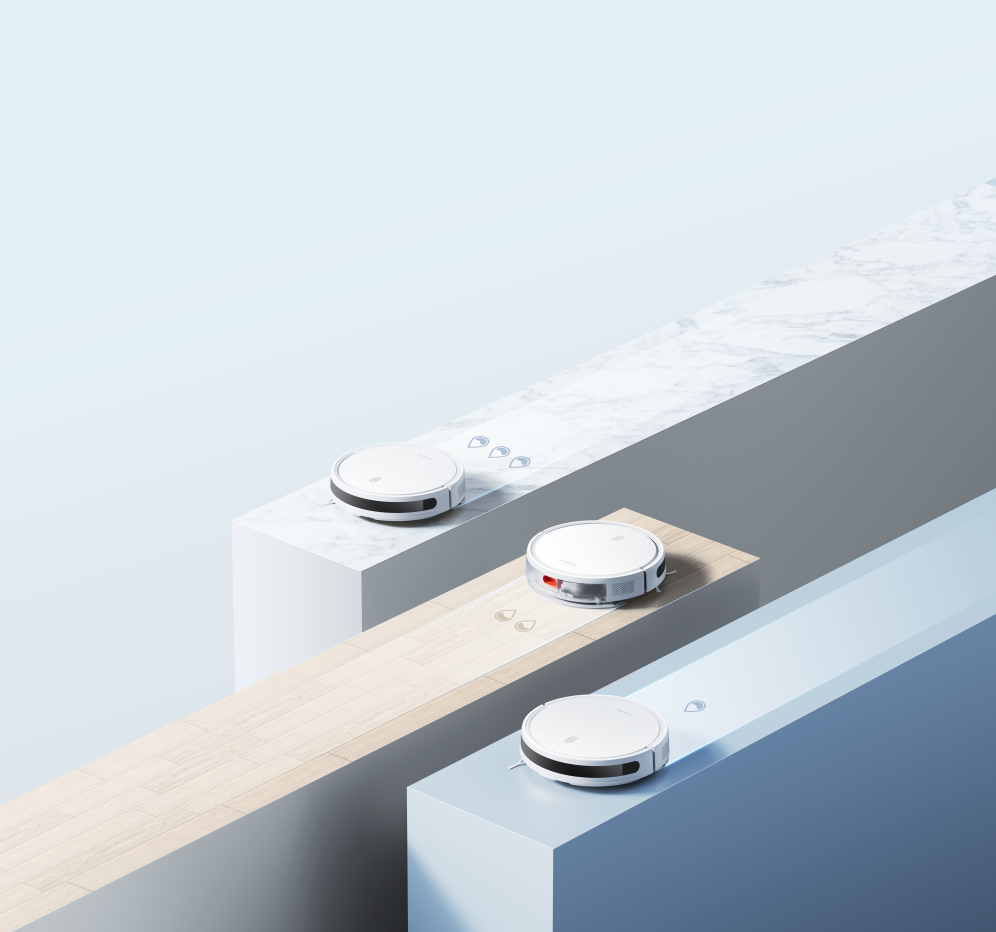 ROBOT ASPIRADOR XIOAMI ROBOT VACUUM E10 WHITE - detalle