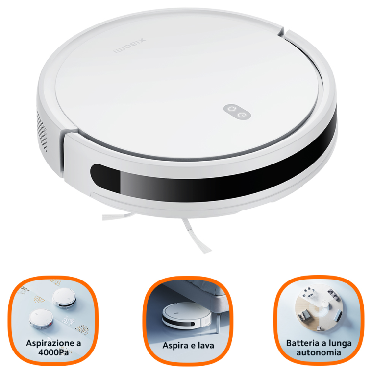 ROBOT ASPIRADOR XIOAMI ROBOT VACUUM E10 WHITE - detalle