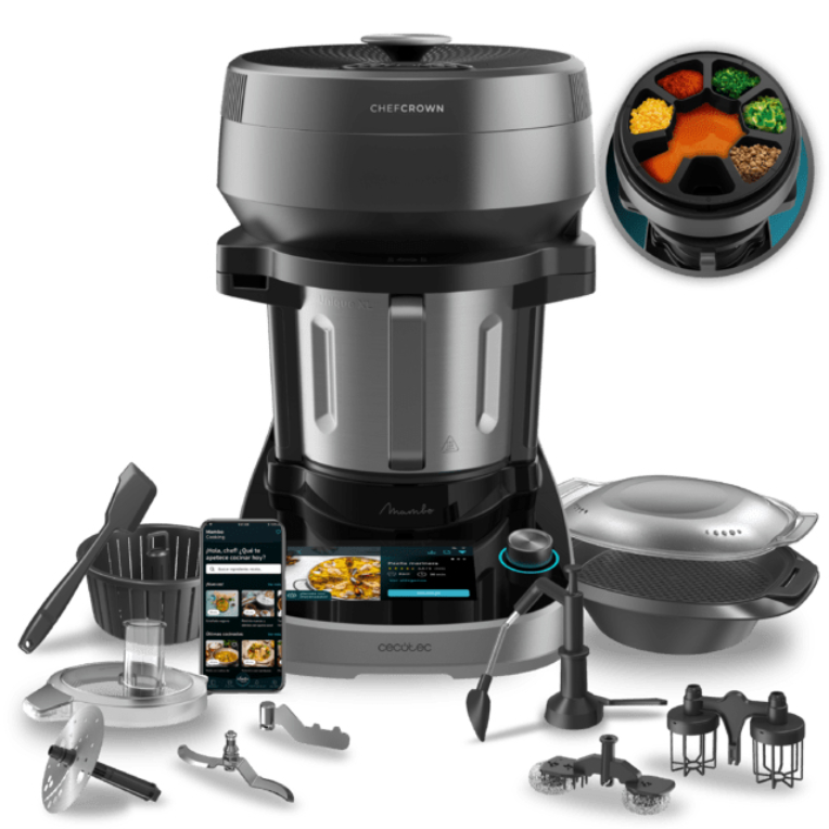 Cecotec Mambo CooKing Unique 2200 W 4.5 L Negro