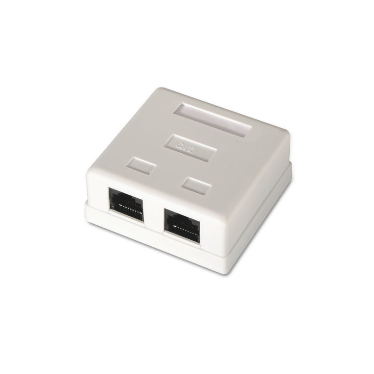 AISENS A139-0302 caja de conexiones de red Cat6 Blanco