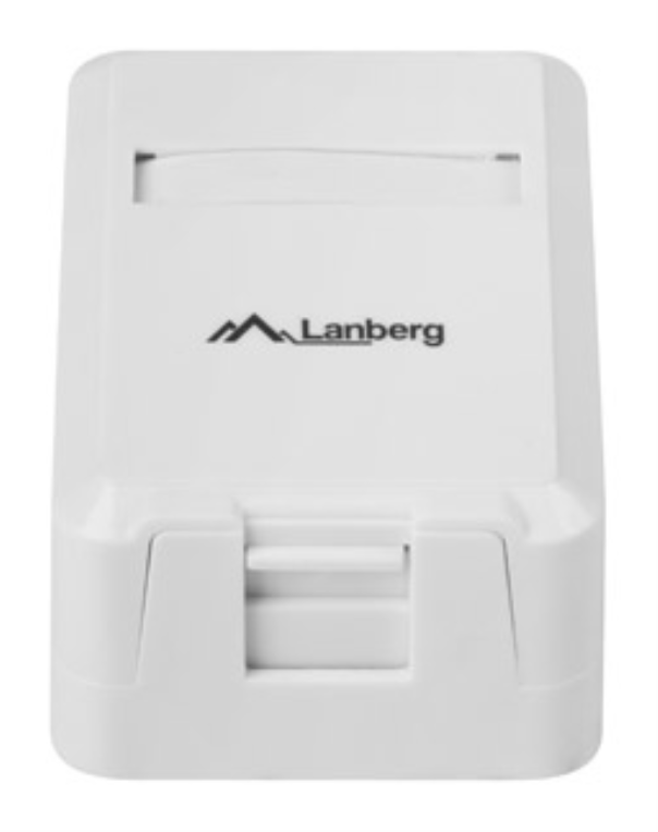 Lanberg OK1-0001-W caja de conexiones de red Cat6 Blanco