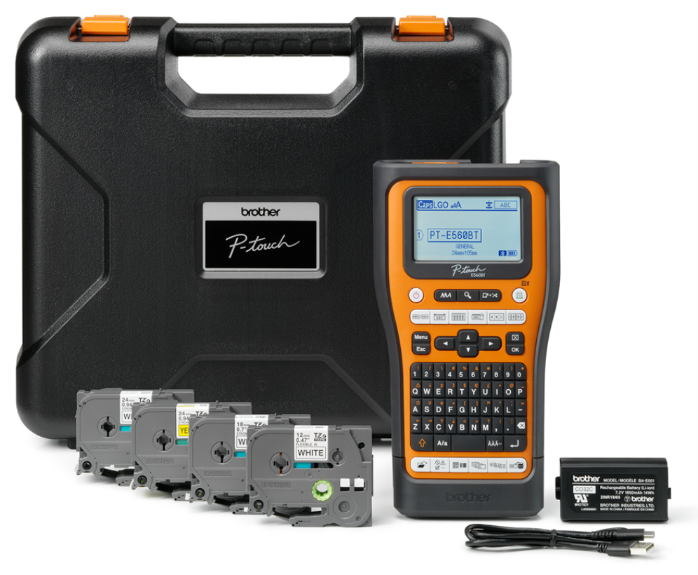 ROTULADORA ELECTRONICA BROTHER PT-E560BTSP - detalle