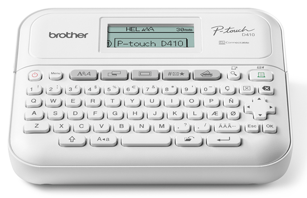 ROTULADORA ELECTRONICA BROTHER PTD410