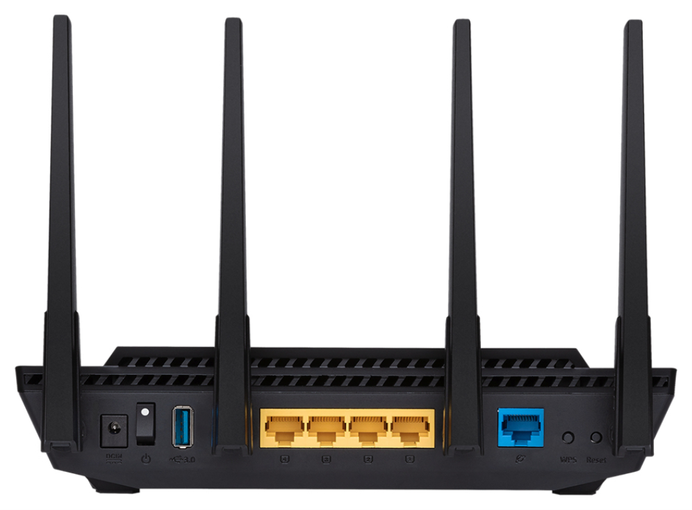 ROUTER ASUS RT-AX58U V2 ROUTER AX3000 4XGBE 1XGB WAN - detalle