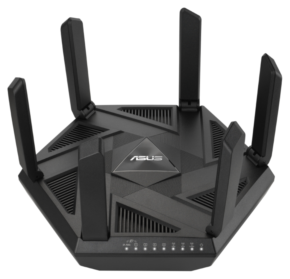 ROUTER ASUS RT-AXE7800 ROUTER WIFI 6E TRI-BANDA AXE7800 AIMESH - detalle