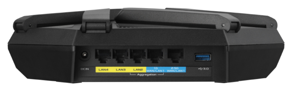 ROUTER ASUS RT-AXE7800 ROUTER WIFI 6E TRI-BANDA AXE7800 AIMESH - detalle