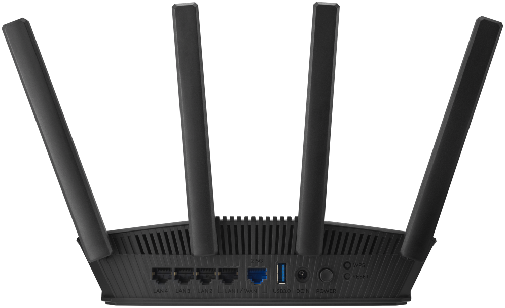 ROUTER AUSUS BE3600 DUAL BAND WIFI 7 - detalle