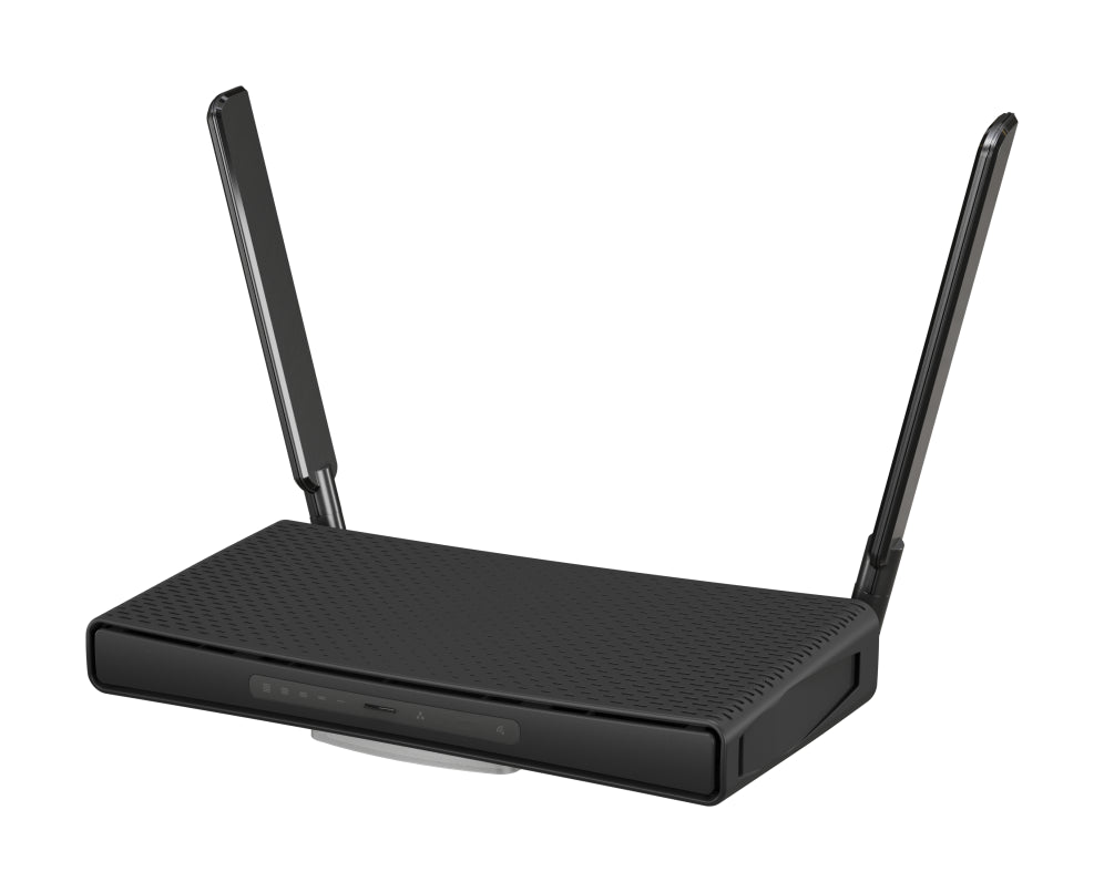 Mikrotik hAP ax³ router inalámbrico Gigabit Ethernet Doble banda (2.4 GHz / 5 GHz) Negro