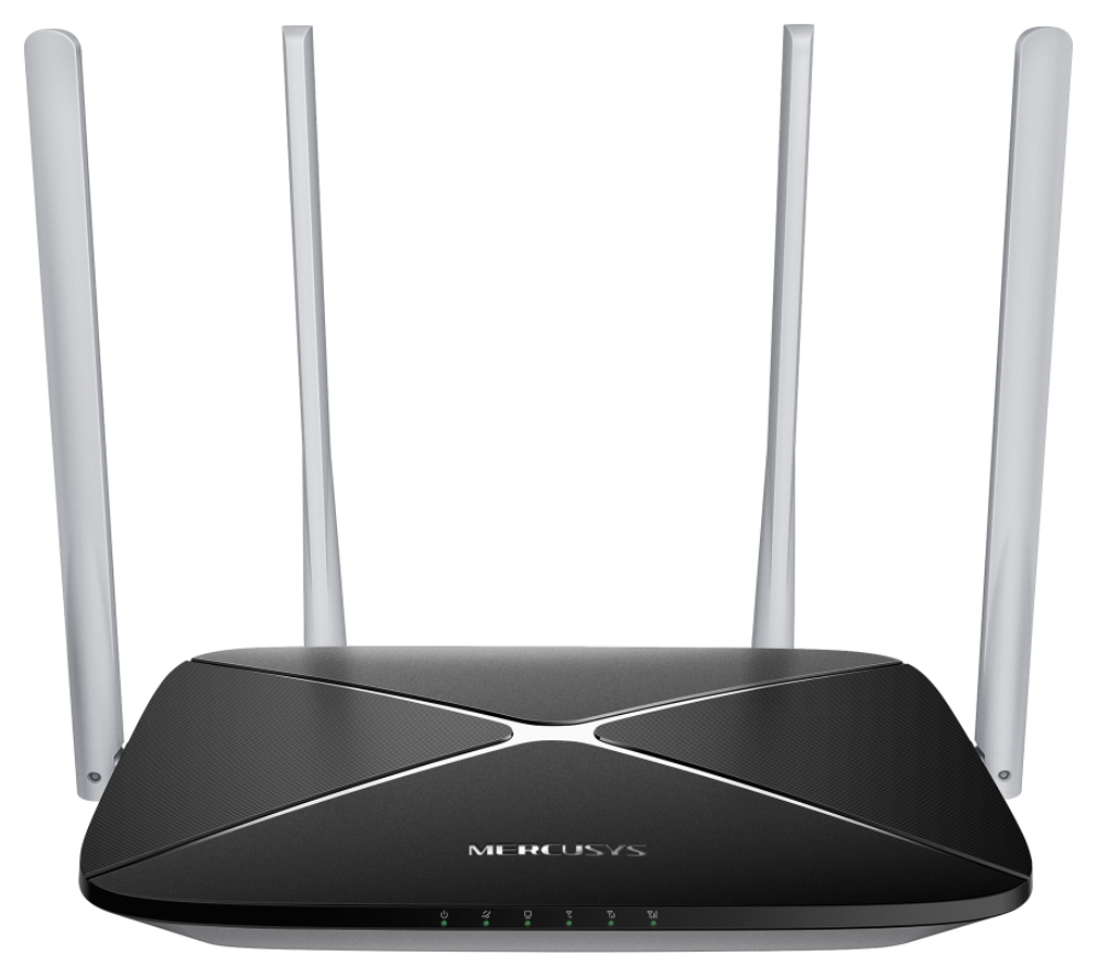 Mercusys MB135-4G router inalámbrico Ethernet rápido Doble banda (2.4 GHz / 5 GHz) Negro