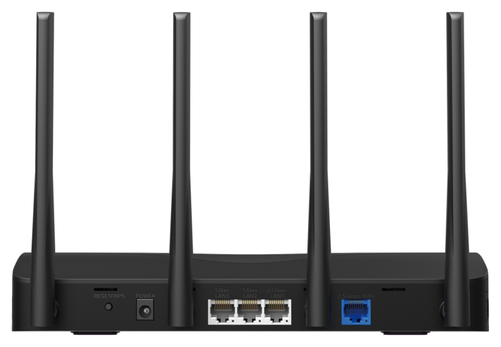 ROUTER MERCUSYS BE3600 DUAL BAND WI-FI 7 - detalle