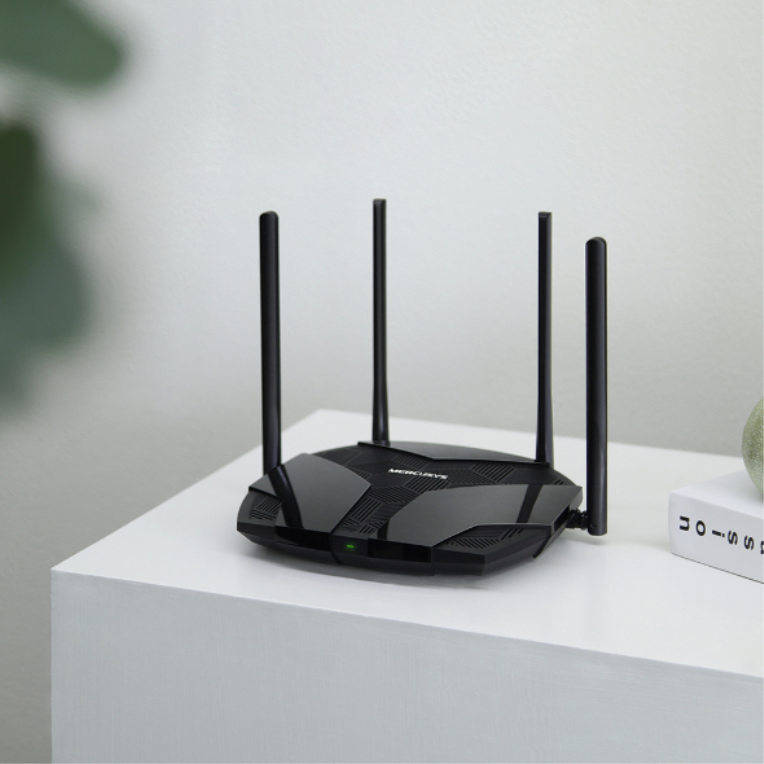 ROUTER MERCUSYS MR80X AX3000 DUAL BAND WIFI6 - detalle