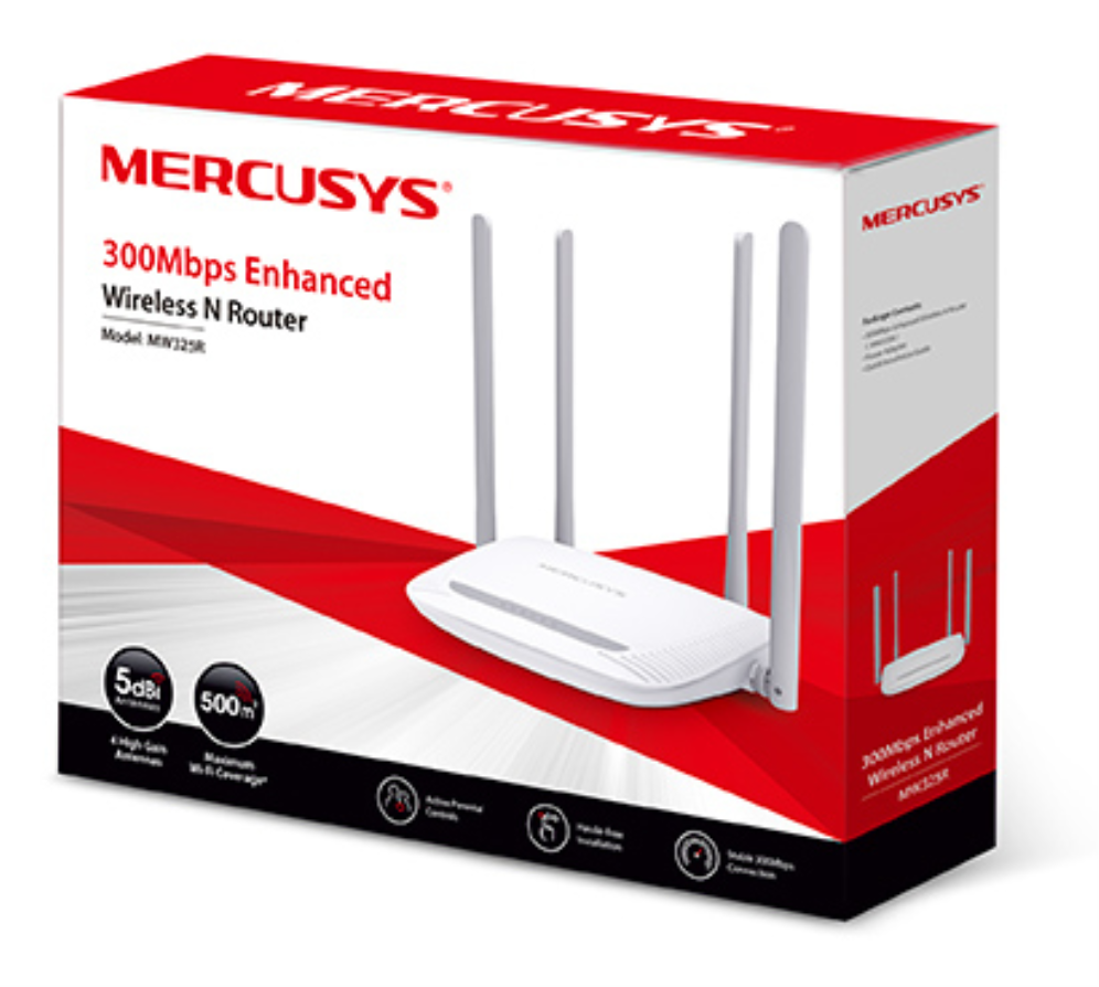 ROUTER MERCUSYS N300 WI-FI - detalle