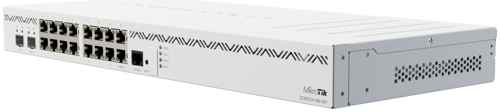 ROUTER MIKROTIK CCR2004-16G-2S+ - detalle