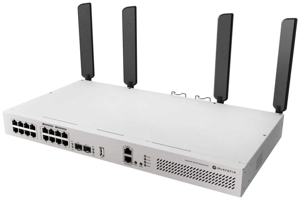 ROUTER MIKROTIK CRS418-8P-8G-2S+5axQ2axQ-RM