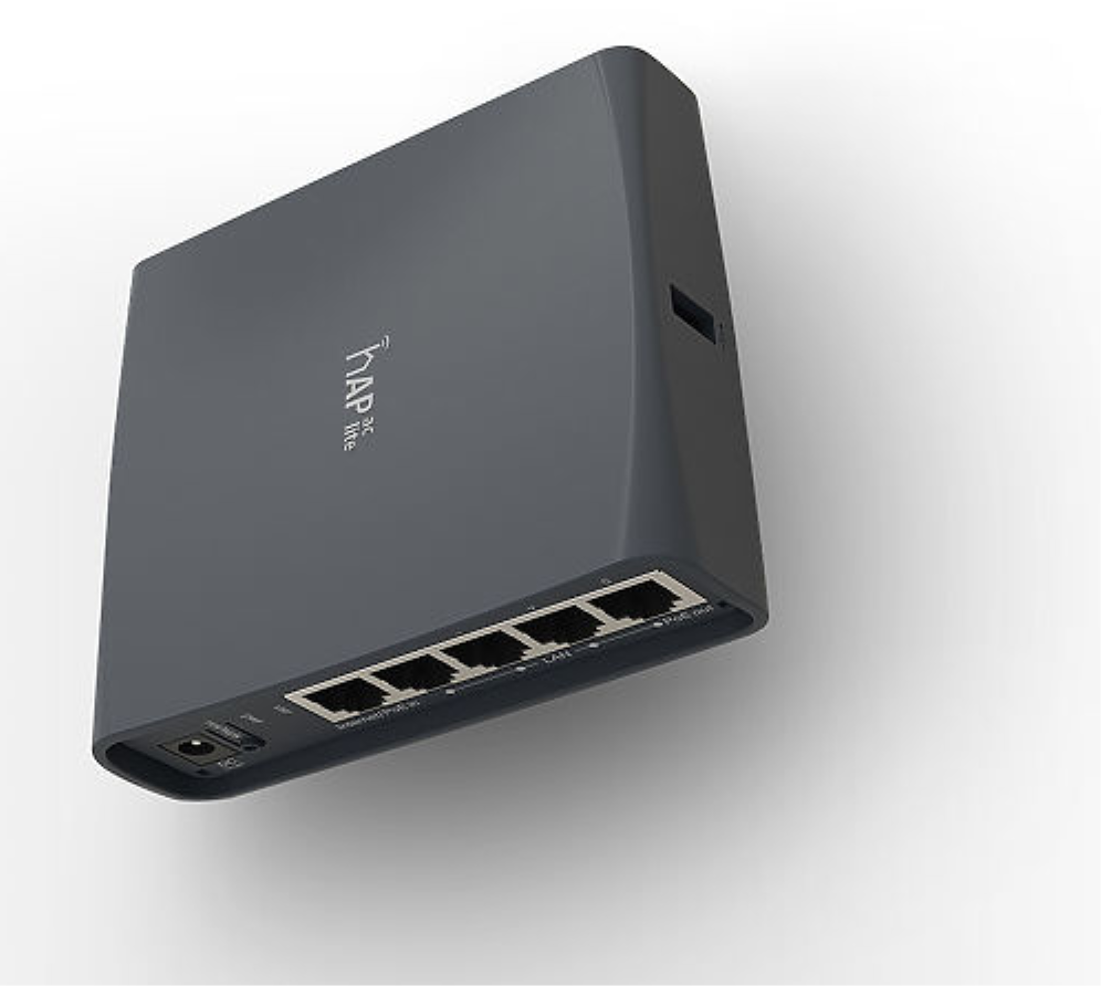 ROUTER MIKROTIK HAP AC LITE TC - RB952UI-5AC2ND-TC - detalle