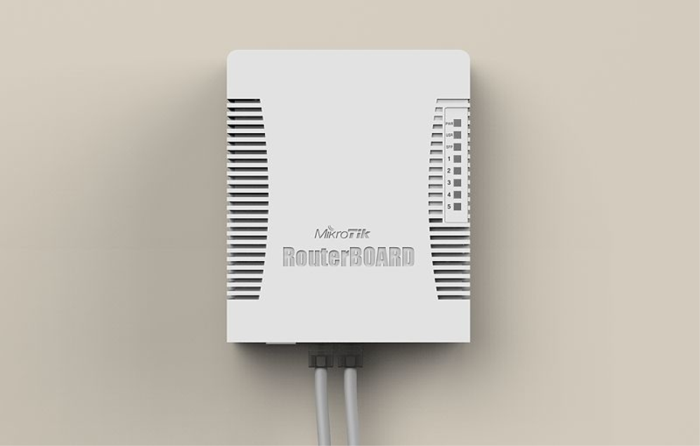 ROUTER MIKROTIK HEX POE RB960PGS - detalle