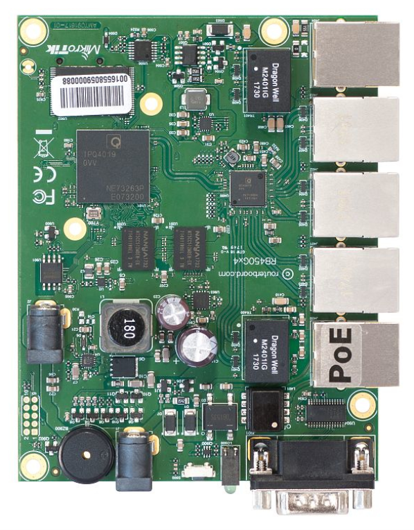 ROUTER MIKROTIK RB450GX4
