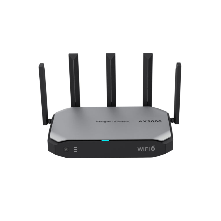 Ruijie Networks RG-EG105GW-X router sense fil Gigabit Ethernet Doble banda (2.4 GHz / 5 GHz) Negre. Gris