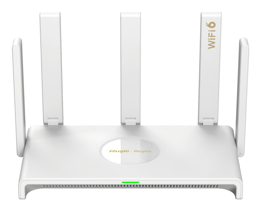 Ruijie Networks RG-EW3000GX router inalámbrico Gigabit Ethernet Doble banda (2.4 GHz / 5 GHz) Blanco