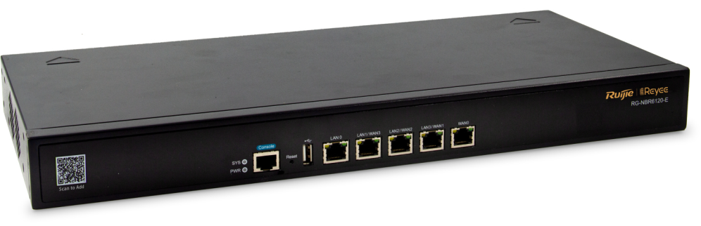 ROUTER RUIJIE REYEE RG-NBR6120-E GIGABIT 5p CLOUD 500MBPS - detalle