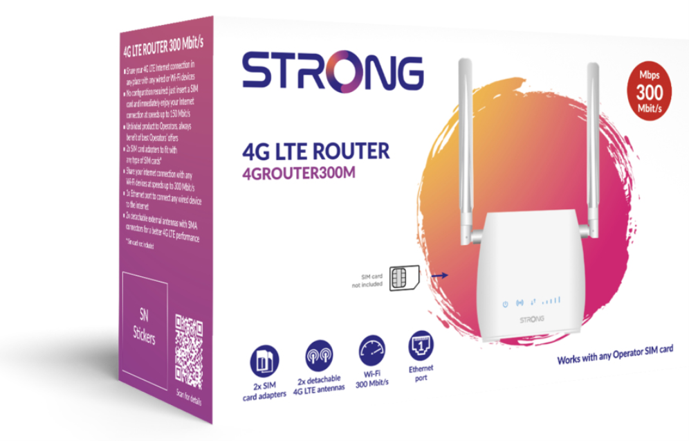 ROUTER STRONG 4GROUTER300M - detalle