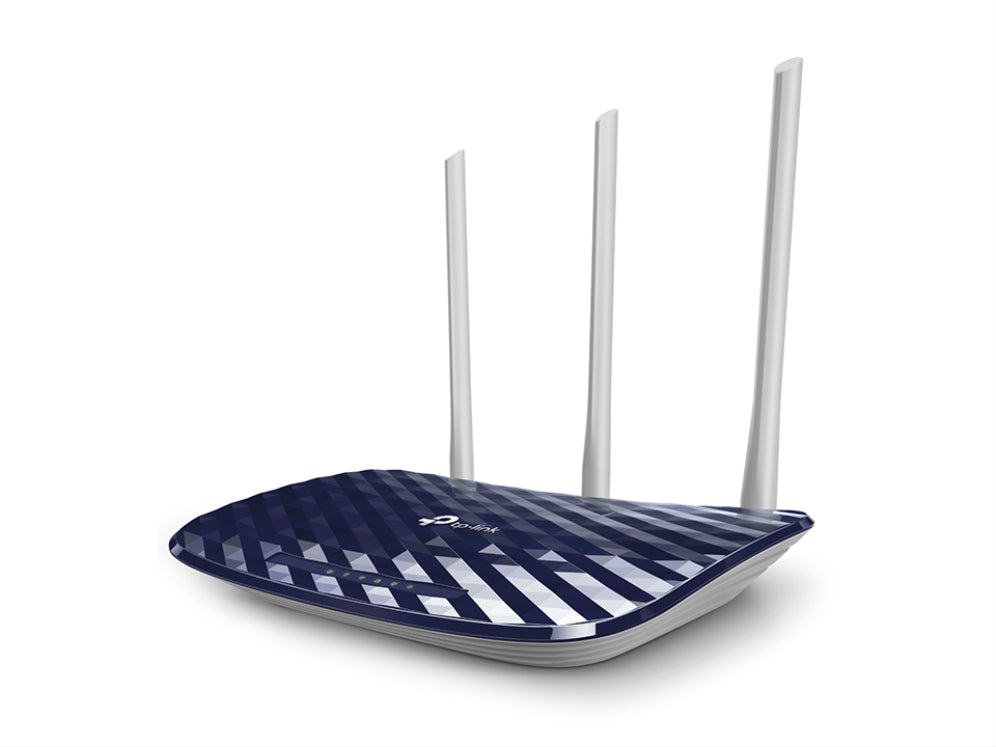 TP-Link AC750 router sense fil Ethernet ràpid Doble banda (2.4 GHz / 5 GHz) Negre. Blanc