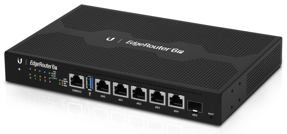ROUTER UBIQUITI ER-6P EDGEROUTER 6P EDGEMAX