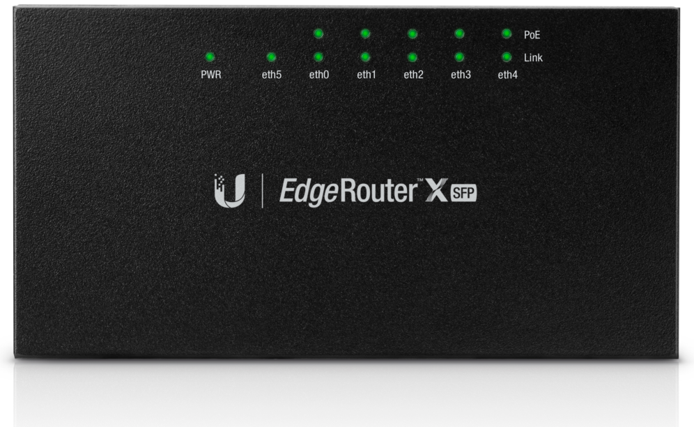 ROUTER UBIQUITI ER-X-SFP EDGEROUTER X EDGEMAX - detalle