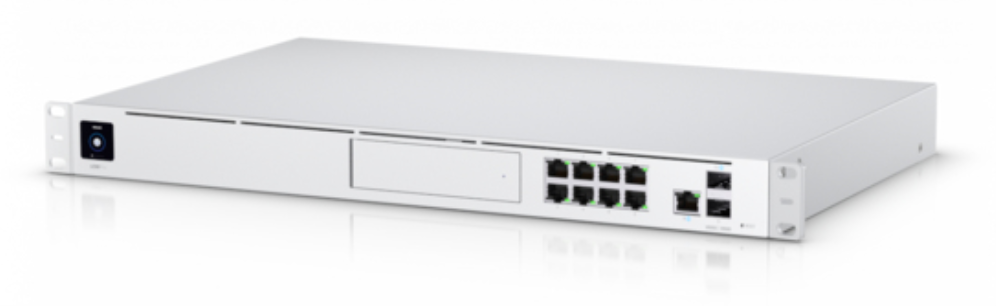 ROUTER UBIQUITI UDM-PRO TODO EN UNO: ROUTER SWITCH WIFICONTROL VIDEOREC GATEWAY
