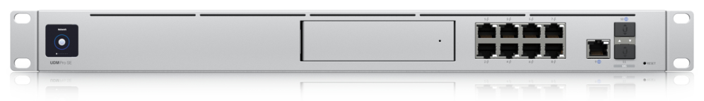 ROUTER UBIQUITI UDM-SE TODO EN UNO: ROUTER SWITCHPOE WIFI CONTROL VIDEOREC GATEW - detalle
