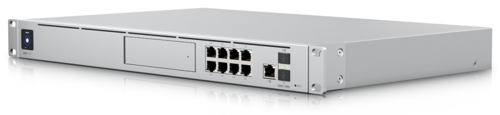 ROUTER UBIQUITI UDM-SE TODO EN UNO: ROUTER SWITCHPOE WIFI CONTROL VIDEOREC GATEW
