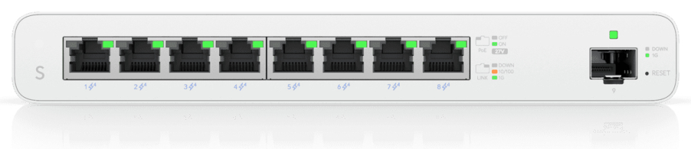 ROUTER UBIQUITI UISP-S GIGABIT POE MICROPOP APP - detalle