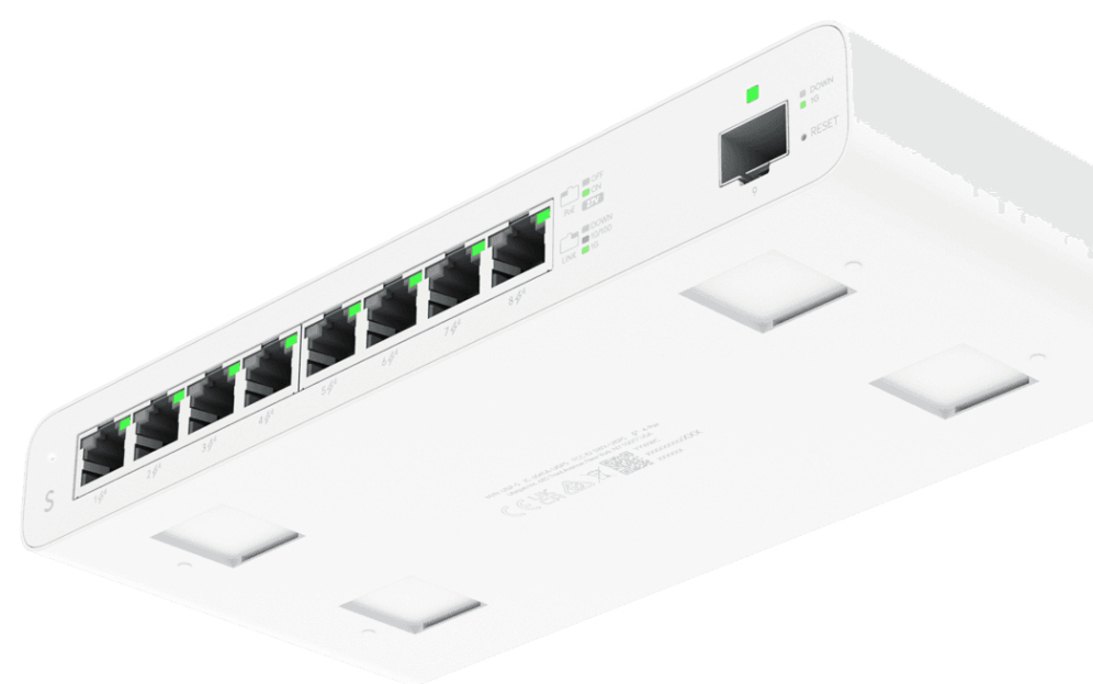 ROUTER UBIQUITI UISP-S GIGABIT POE MICROPOP APP - detalle