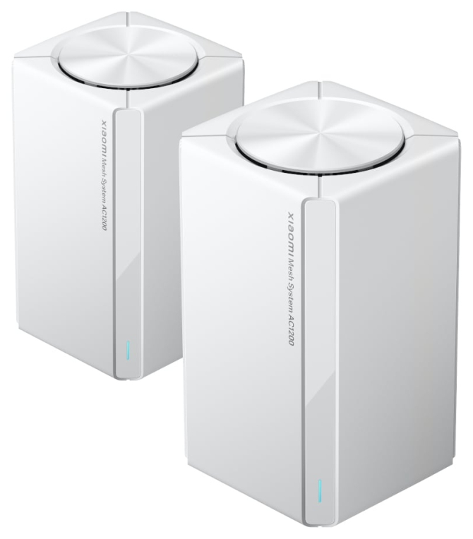ROUTER XIAOMI MESH SYSTEM AC1200 (2-PACK) WHITE