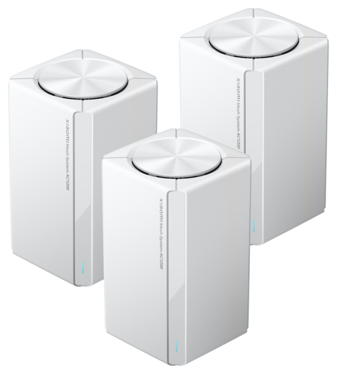 ROUTER XIAOMI MESH SYSTEM AC1200 (3-PACK) WHITE
