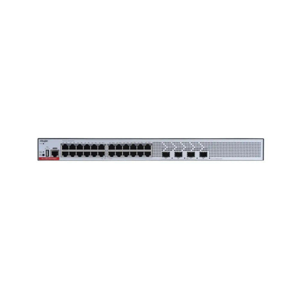 Ruijie Networks RG-CS83-24GT4XS-P switch Gestionado L3 Gigabit Ethernet (10/100/1000) Energía sobre Ethernet (PoE) 1U Gr
