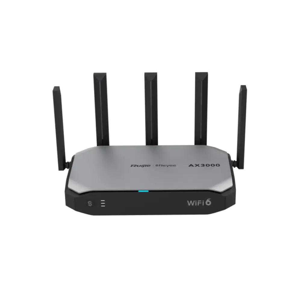 Ruijie Networks RG-EG105GW-X router inalámbrico Gigabit Ethernet Doble banda (2.4 GHz / 5 GHz) Negro. Gris